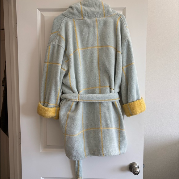 Cozy Earth Windowpane Resort Robe - Picture 2 of 4